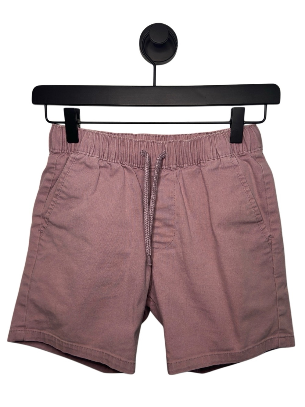 ASOS Men's Drawstring Shorter-Length Shorts in Mauve